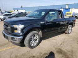 Salvage cars for sale from Copart Woodhaven, MI: 2016 Ford F150 Super Cab