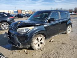 Salvage cars for sale from Copart Columbus, OH: 2016 KIA Soul