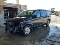 Salvage cars for sale at West Palm Beach, FL auction: 2016 Dodge Grand Caravan SE