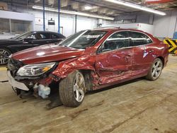 Salvage cars for sale at Wheeling, IL auction: 2013 Chevrolet Malibu LTZ