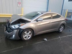 Salvage cars for sale at Vallejo, CA auction: 2016 Hyundai Elantra SE