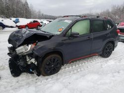 Subaru Forester salvage cars for sale: 2019 Subaru Forester Sport