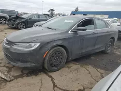 Chrysler salvage cars for sale: 2015 Chrysler 200 LX