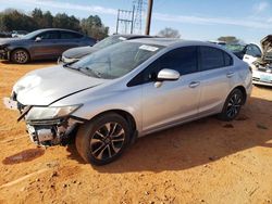 Honda salvage cars for sale: 2015 Honda Civic EX