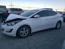 Salvage cars for sale at Dyer, IN auction: 2015 Hyundai Elantra SE