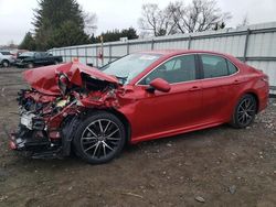 Toyota Camry SE salvage cars for sale: 2021 Toyota Camry SE