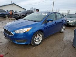 Salvage cars for sale at Pekin, IL auction: 2018 Ford Focus SE
