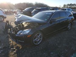 Mercedes-Benz salvage cars for sale: 2013 Mercedes-Benz E 350 4matic Wagon