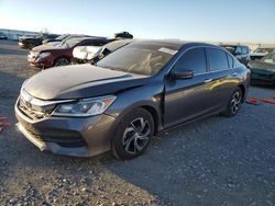 Salvage cars for sale at Earlington, KY auction: 2017 Honda Accord LX