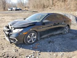 Salvage cars for sale from Copart Marlboro, NY: 2019 Honda Civic LX