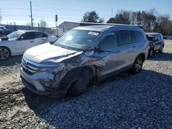 Salvage cars for sale from Copart Mebane, NC: 2016 Honda Pilot EXL