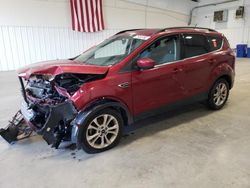 Salvage cars for sale at Lumberton, NC auction: 2017 Ford Escape SE