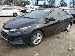 Salvage cars for sale from Copart Hampton, VA: 2019 Chevrolet Cruze LT