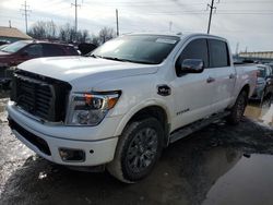 Salvage cars for sale from Copart Columbus, OH: 2017 Nissan Titan SV