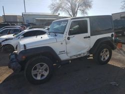 Jeep Wrangler salvage cars for sale: 2014 Jeep Wrangler Sport