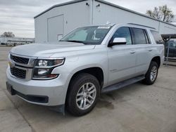 Chevrolet salvage cars for sale: 2017 Chevrolet Tahoe C1500  LS