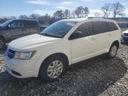 Salvage cars for sale at Byron, GA auction: 2018 Dodge Journey SE