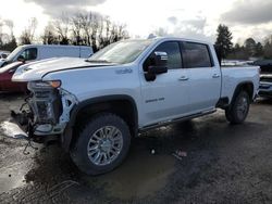 Chevrolet Vehiculos salvage en venta: 2022 Chevrolet Silverado K2500 High Country