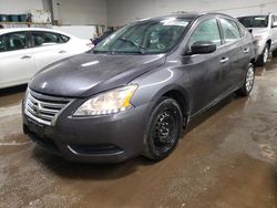 Salvage cars for sale at Elgin, IL auction: 2015 Nissan Sentra S