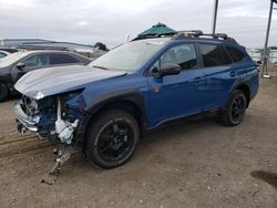 Subaru Outback wi salvage cars for sale: 2024 Subaru Outback Wilderness