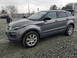 Salvage cars for sale from Copart Mebane, NC: 2016 Land Rover Range Rover Evoque SE