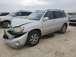 Salvage cars for sale from Copart Haslet, TX: 2005 Toyota Highlander Limited