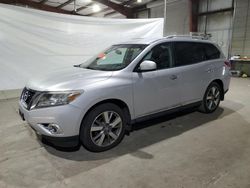 Salvage cars for sale from Copart North Billerica, MA: 2014 Nissan Pathfinder S