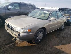 Buick Vehiculos salvage en venta: 2001 Buick Century Custom