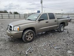 Salvage trucks for sale at Hueytown, AL auction: 2007 Dodge Dakota Quad SLT