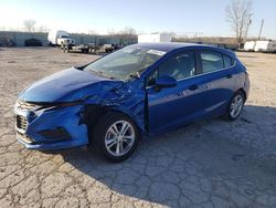 Vehiculos salvage en venta de Copart Kansas City, KS: 2017 Chevrolet Cruze LT