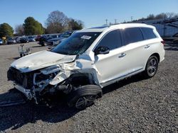 Salvage cars for sale from Copart Mocksville, NC: 2017 Infiniti QX60