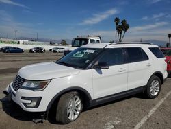 Vehiculos salvage en venta de Copart Van Nuys, CA: 2017 Ford Explorer XLT