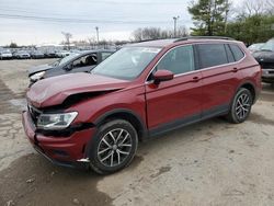 Volkswagen salvage cars for sale: 2019 Volkswagen Tiguan SE