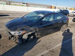 Salvage cars for sale from Copart Van Nuys, CA: 2018 Hyundai Elantra SEL