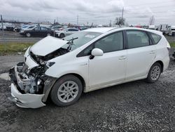 Toyota salvage cars for sale: 2012 Toyota Prius V