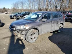 Salvage cars for sale at Candia, NH auction: 2012 Honda CR-V LX