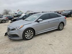 Salvage cars for sale at Haslet, TX auction: 2016 Hyundai Sonata Sport