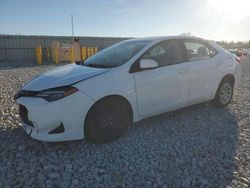 Salvage cars for sale at Barberton, OH auction: 2017 Toyota Corolla L
