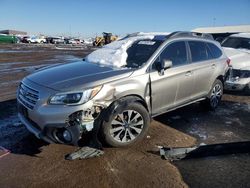 Subaru salvage cars for sale: 2015 Subaru Outback 2.5I Limited