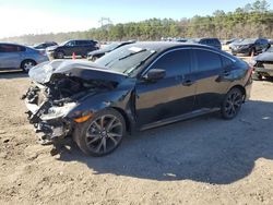 Salvage cars for sale from Copart Greenwell Springs, LA: 2019 Honda Civic Sport