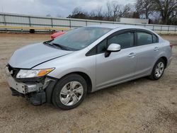 Salvage cars for sale from Copart Chatham, VA: 2013 Honda Civic LX