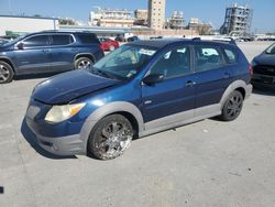 Salvage cars for sale from Copart New Orleans, LA: 2006 Pontiac Vibe