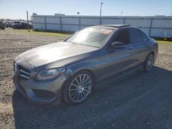 Salvage cars for sale from Copart Sacramento, CA: 2017 Mercedes-Benz C300