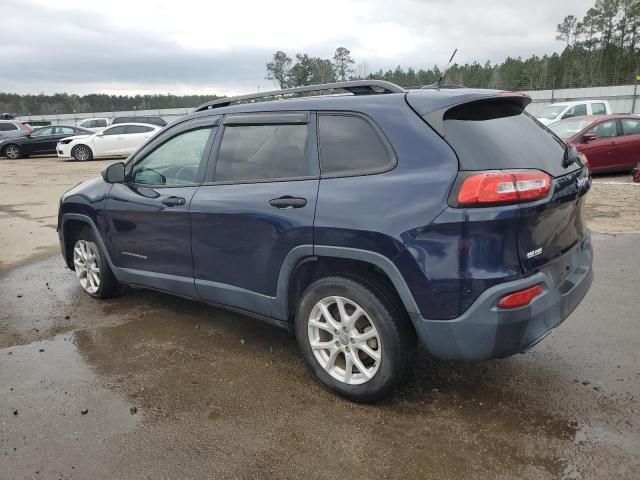 2016 Jeep Cherokee Sport