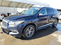 Salvage cars for sale at Fresno, CA auction: 2018 Infiniti QX60