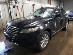 Salvage cars for sale from Copart Elgin, IL: 2006 Infiniti FX35