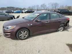 Salvage cars for sale from Copart Hampton, VA: 2016 KIA Optima LX