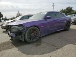 Salvage cars for sale from Copart San Martin, CA: 2019 Dodge Charger Scat Pack
