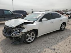 Salvage cars for sale at Houston, TX auction: 2014 Nissan Maxima S