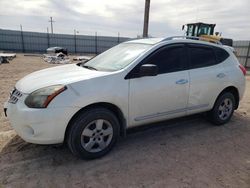Salvage cars for sale at Andrews, TX auction: 2014 Nissan Rogue Select S